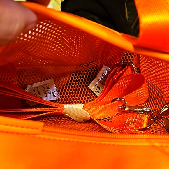 NWT Forever 21 Sheer netted crossbody - Picture 4 of 8